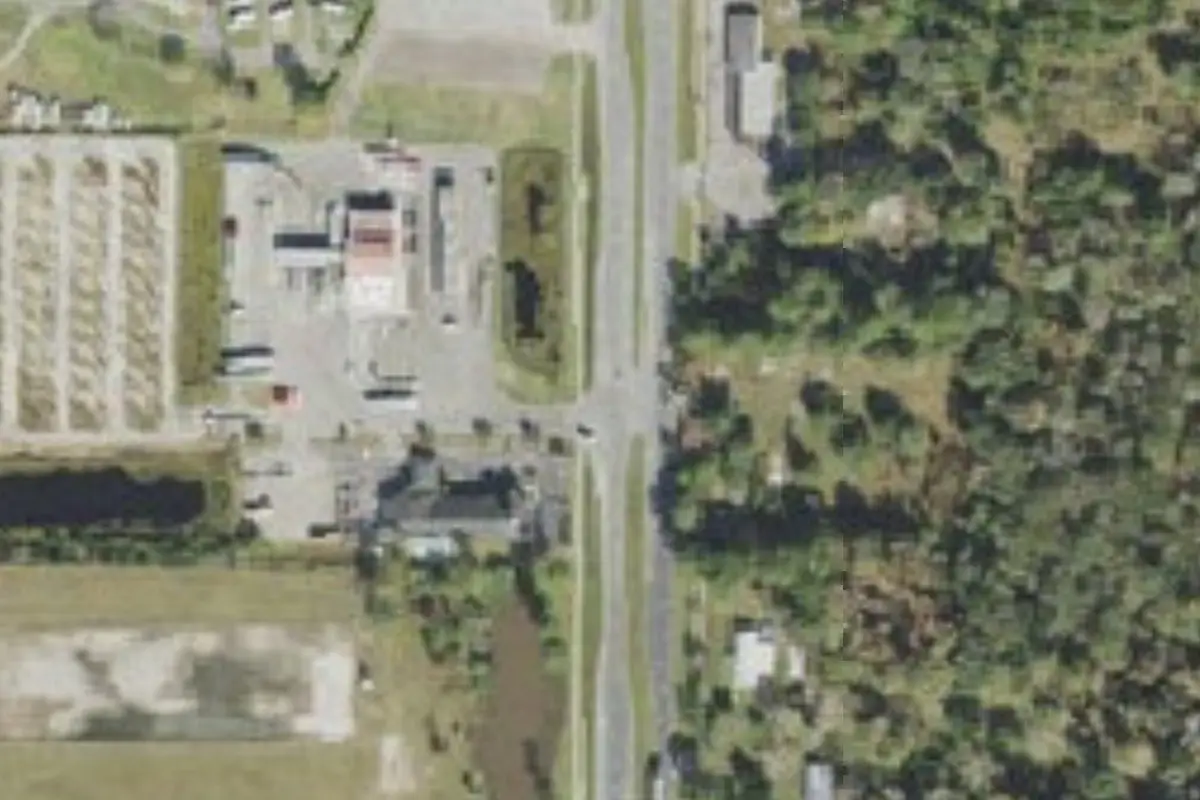 Aerial view of Gainesville RV Park