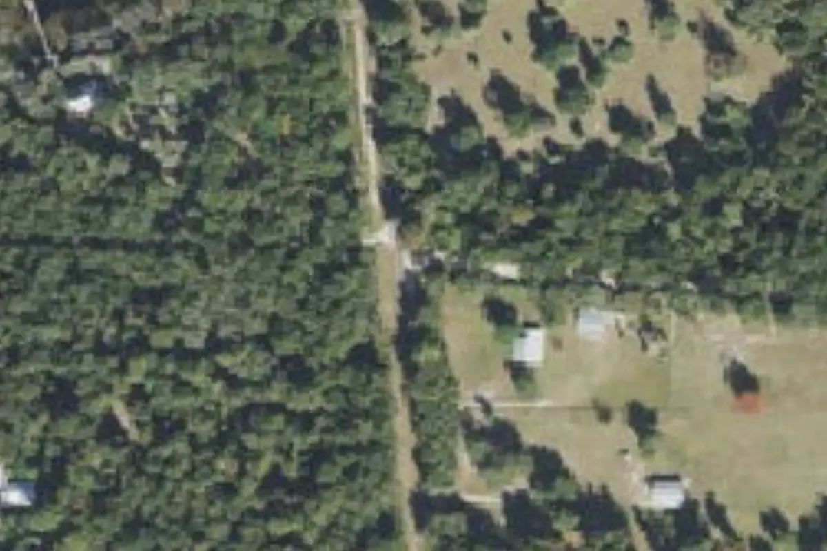 Aerial view of Twin Lakes Fishing & Camping