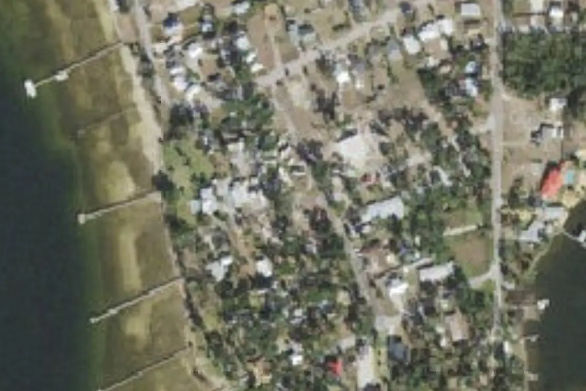Aerial view of Bay Oaks Park