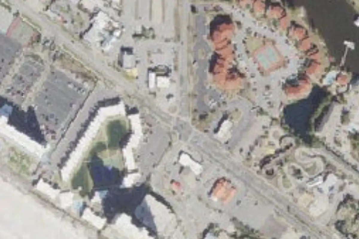 Aerial view of Campers Inn Inc.
