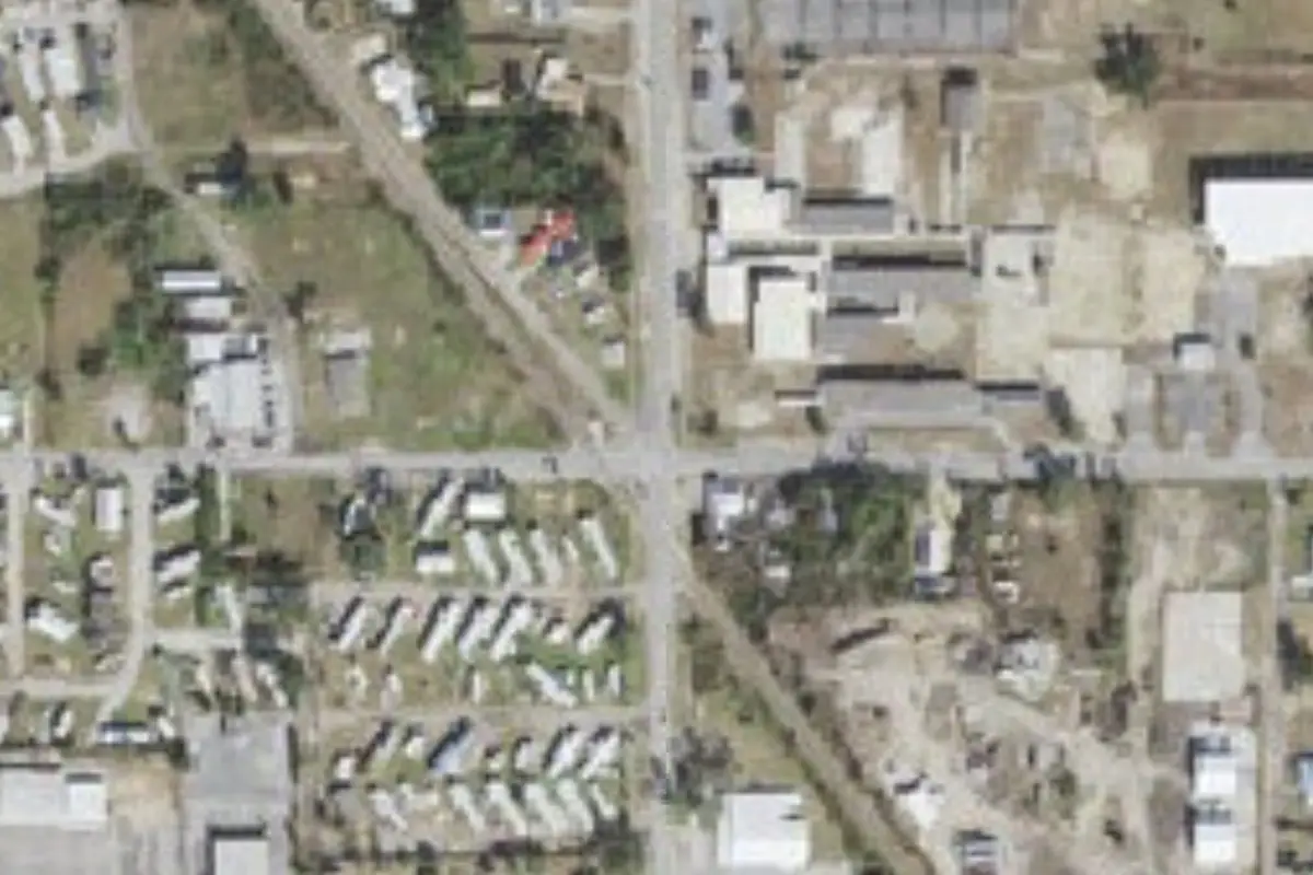 Aerial view of Springfield RV Park