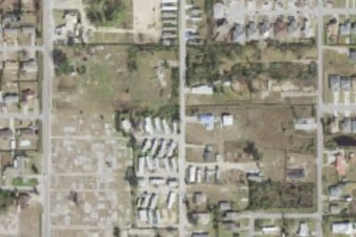 Aerial view of Springway Park