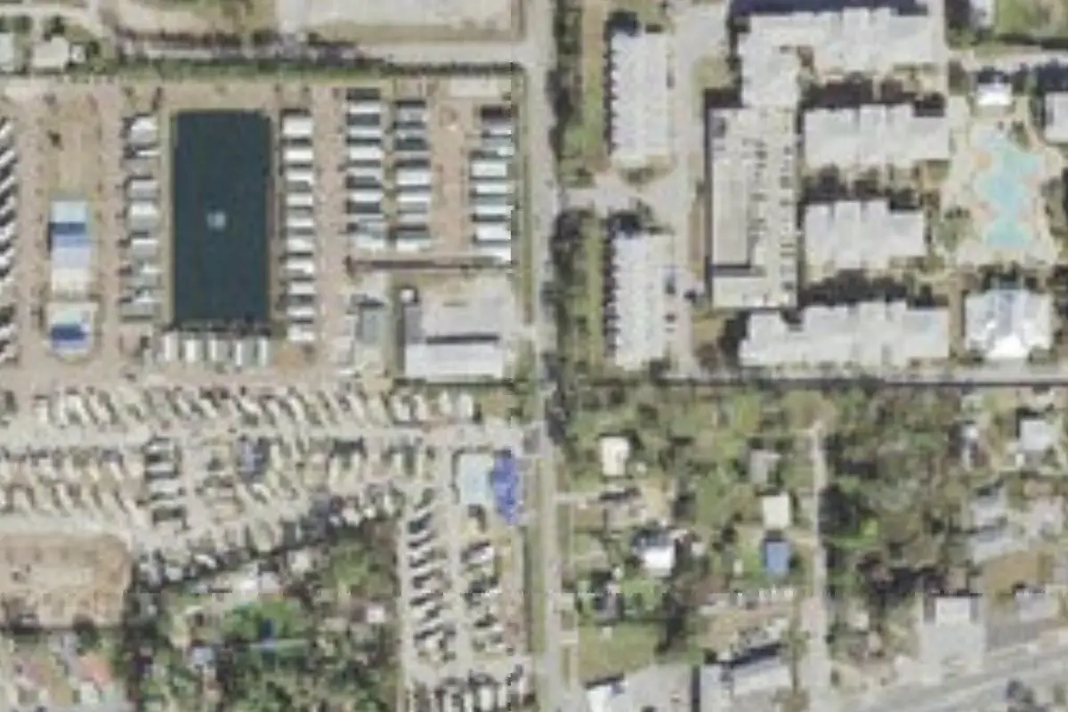 Aerial view of Sun Outdoors Panama City Beach