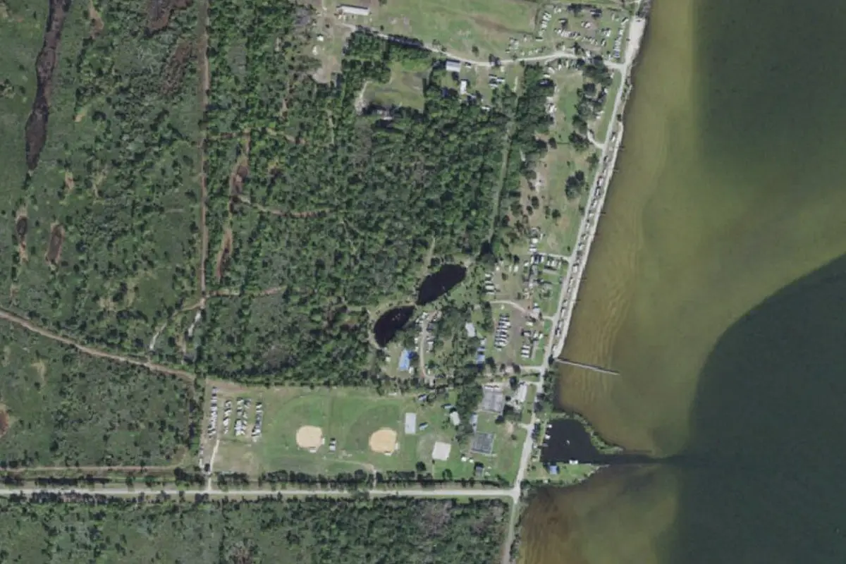 Aerial view of KARS Park I (Kennedy Athletic, Recreation & Social Park)