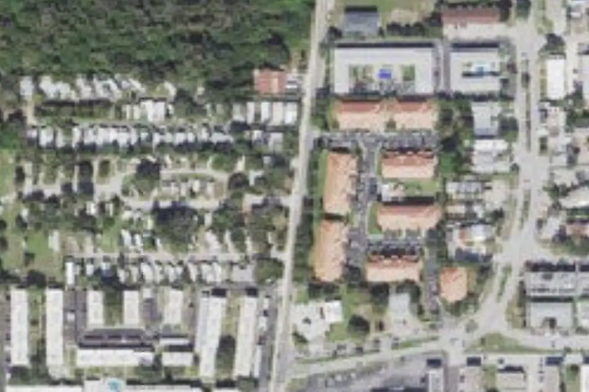 Aerial view of Mango Manor MHPK