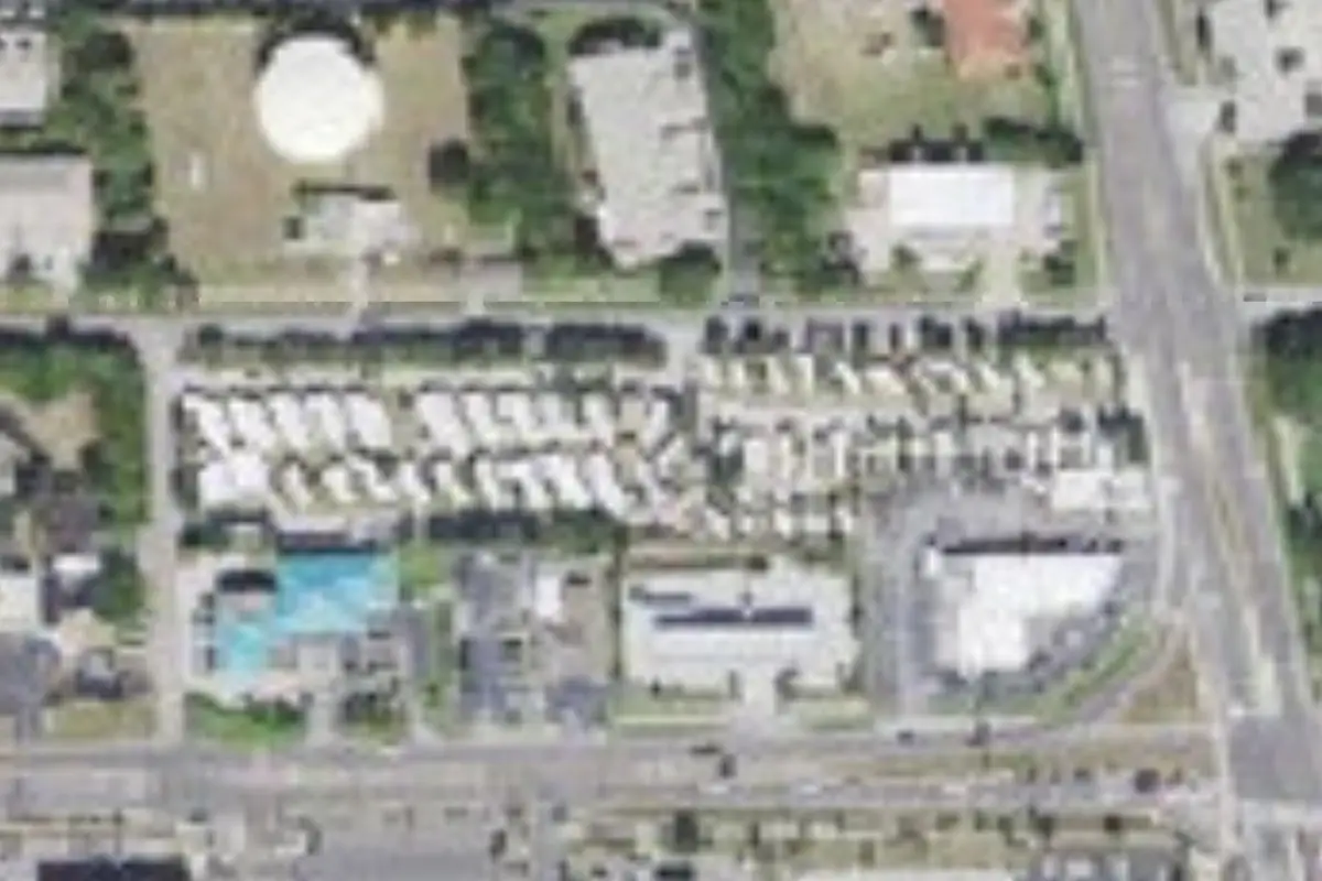 Aerial view of Ocean View RV & Mobile Home Court