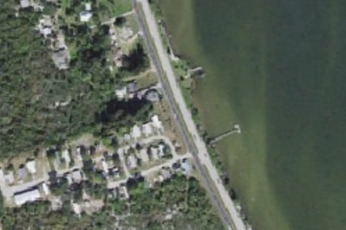 Aerial view of Southern Comfort MHP