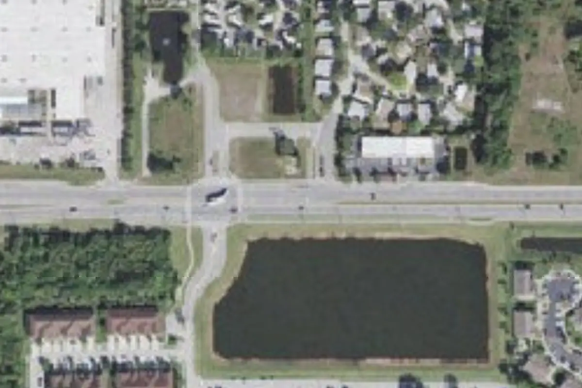 Aerial view of Encore Space Coast
