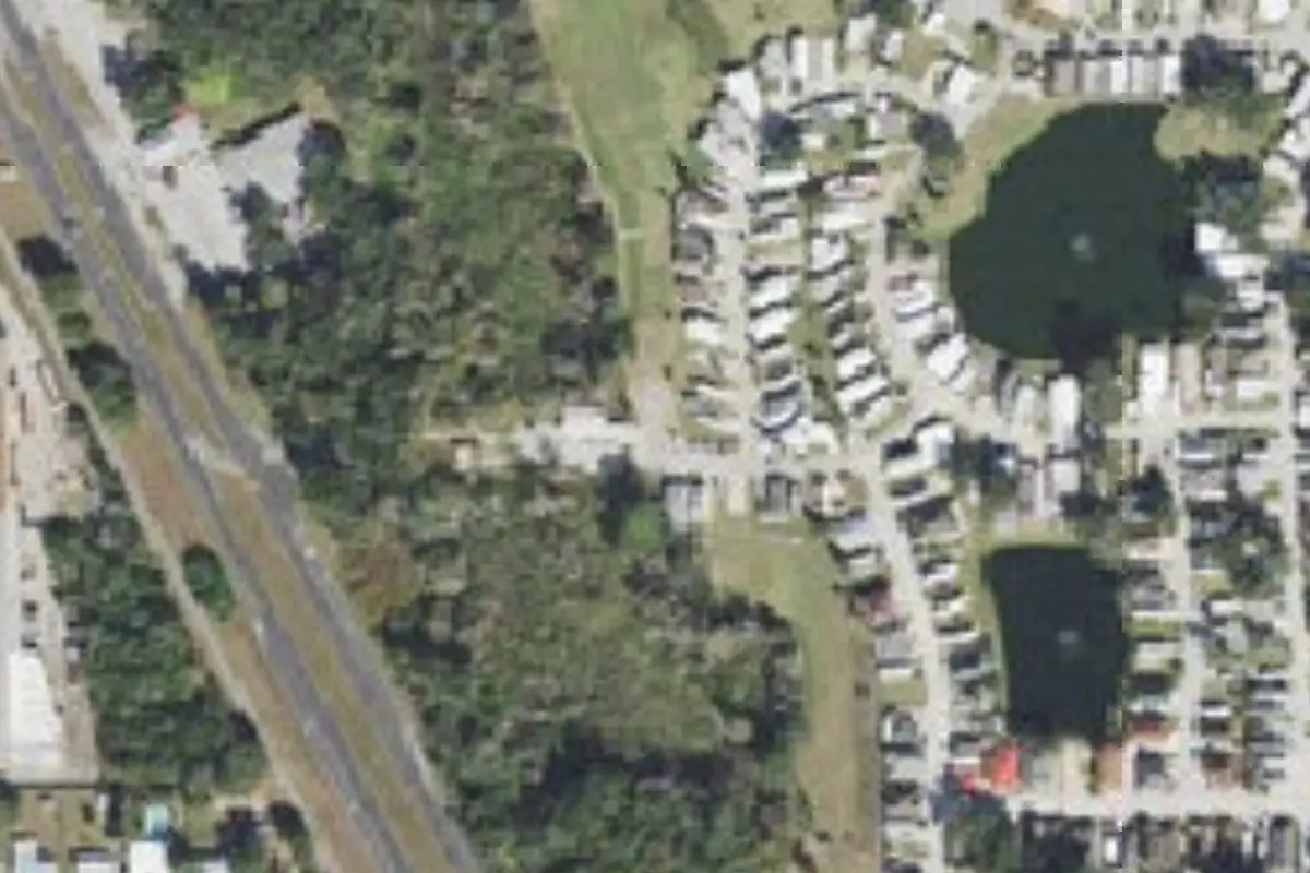 Aerial view of Willow Lakes RV Resort Condominum Association