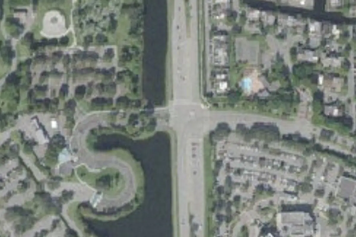 Aerial view of C.B. Smith Park
