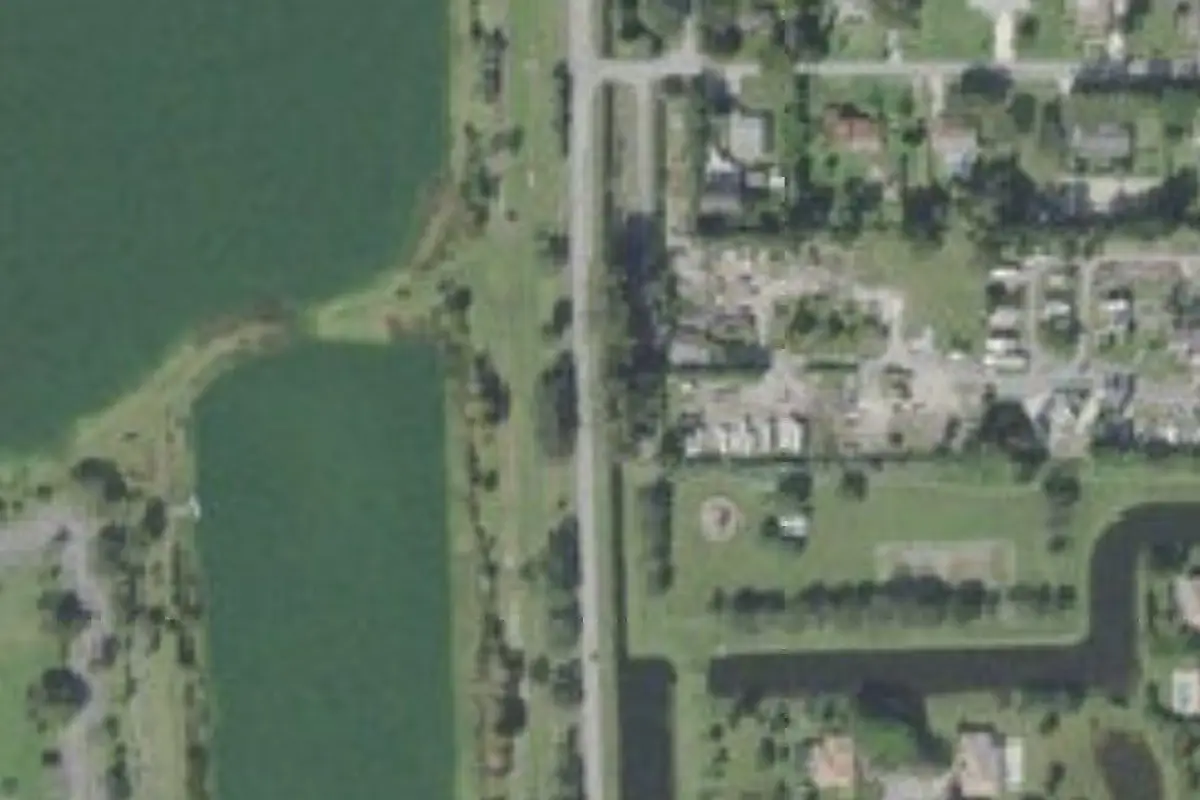 Aerial view of Davie / Ft. Lauderdale KOA Holiday