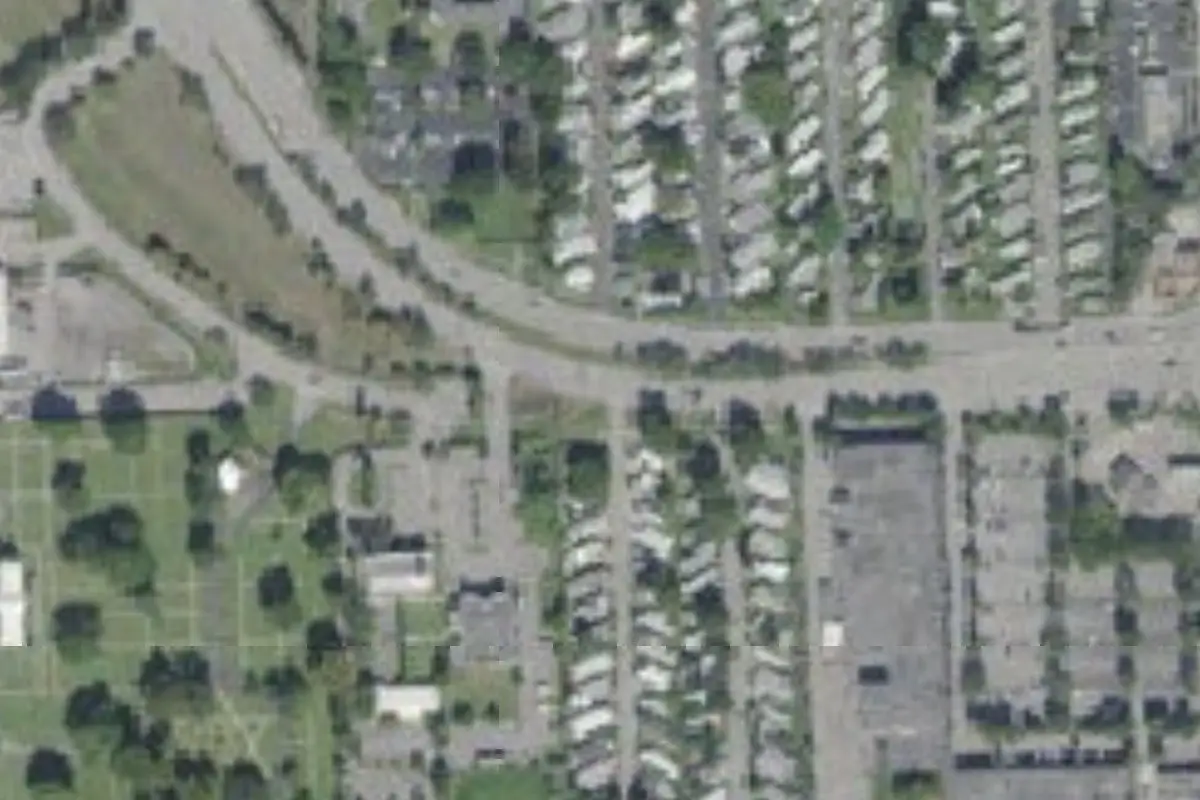 Aerial view of Driftwood Acres MHP