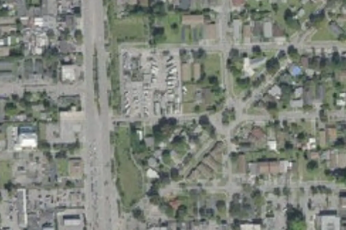 Aerial view of Hollywood KOA