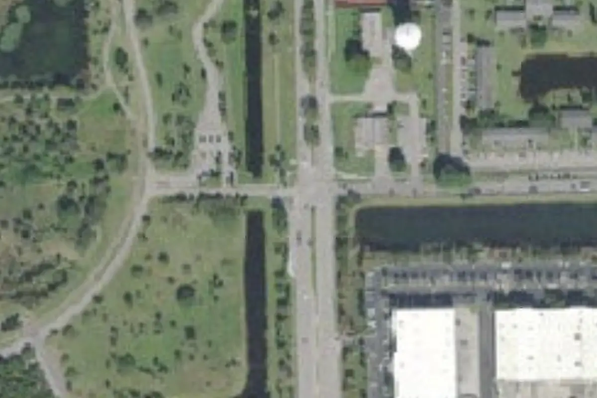 Aerial view of Quiet Waters Park