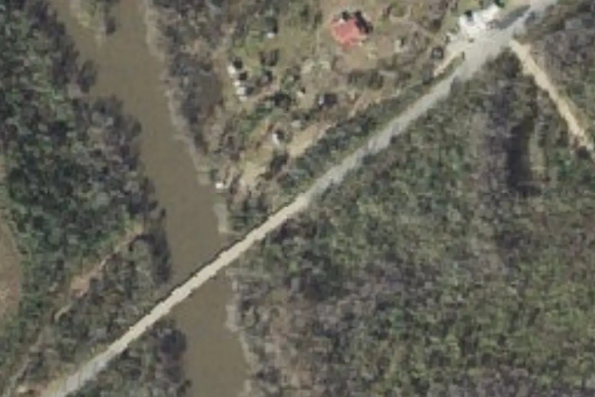 Aerial view of Scott's Ferry General Store & Campgrounds