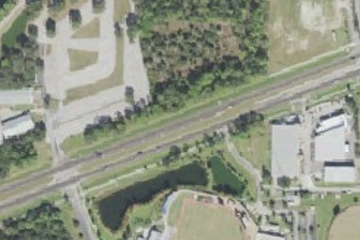 Aerial view of Charlotte County Fairgrounds