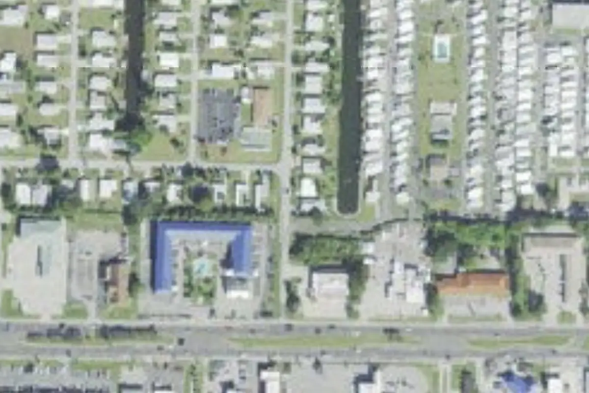 Aerial view of Holiday Travel Park Condo Assn