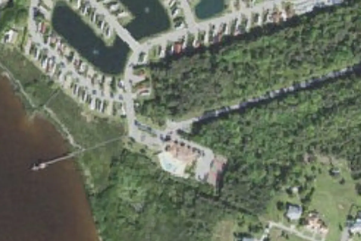 Aerial view of Myakka River Motorcoach Resort