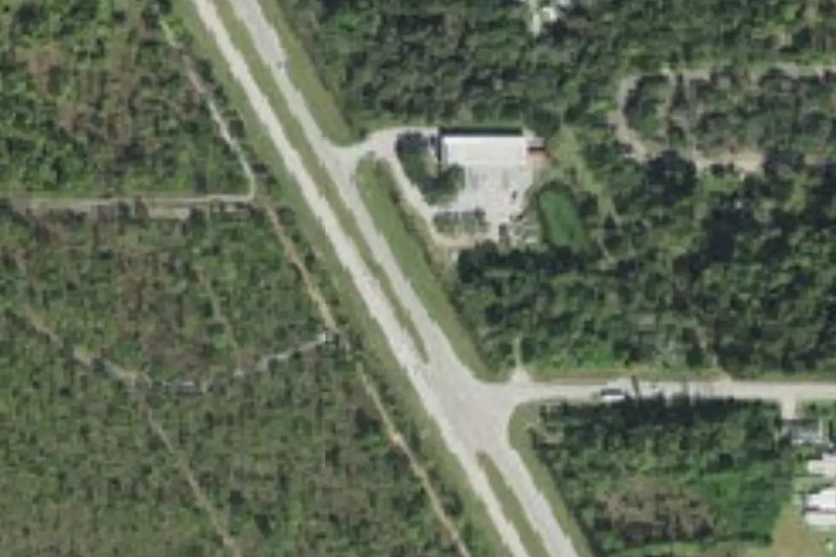 Aerial view of Sun-n-Shade RV Resort
