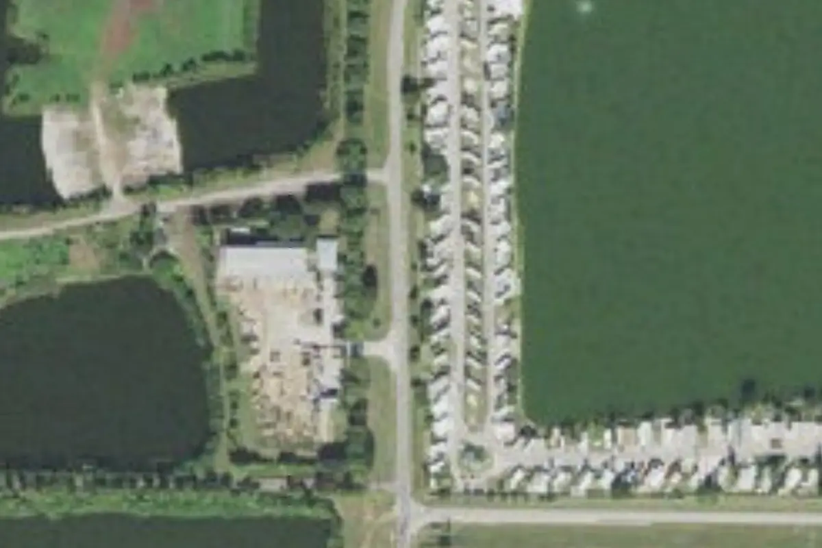 Aerial view of Water's Edge Cooperative