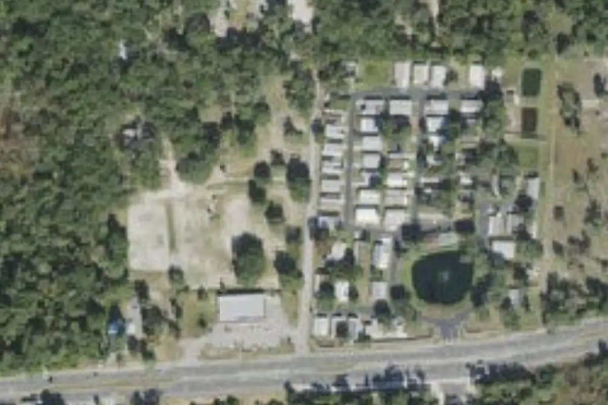 Aerial view of The Cove Resort & Pub