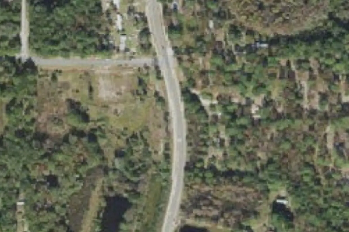 Aerial view of Crystal River KOA Journey