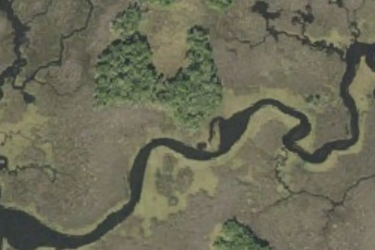 Aerial view of Crystal River Preserve State Park