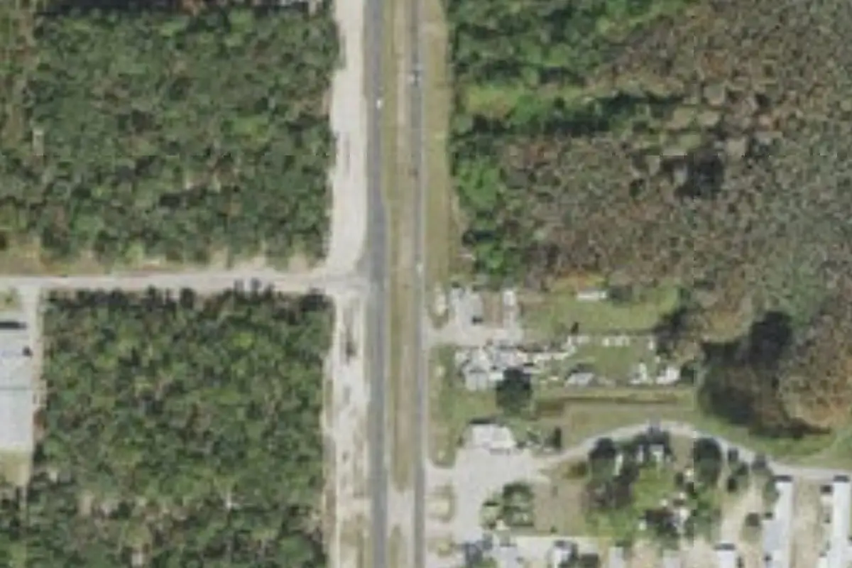 Aerial view of Howard's Flea Market/SwapOrama
