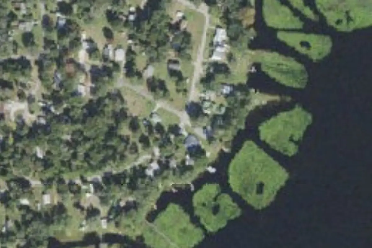 Aerial view of Lake Hernando