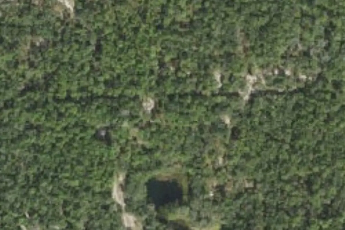 Aerial view of Mutual Mine Campground Withlacoochee State Forest (Mutual Mine Recreation Area)