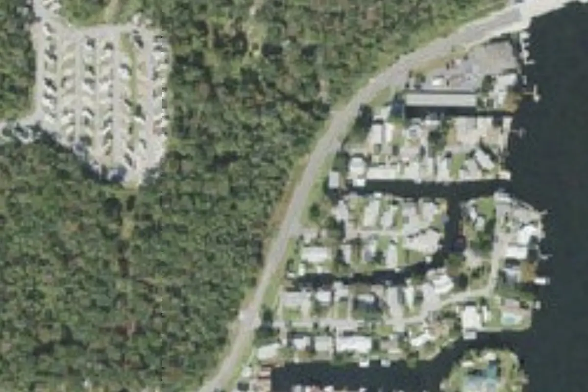 Aerial view of Nature's Resort