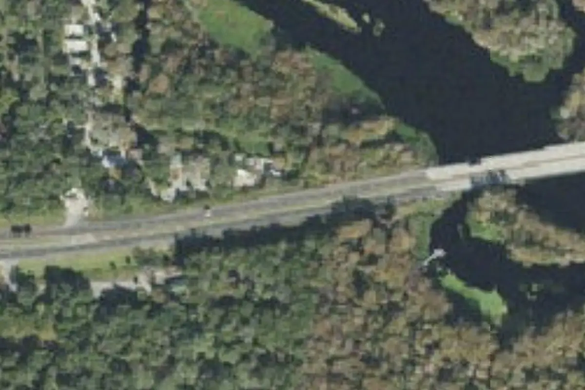 Aerial view of Riverside Lodge Resort
