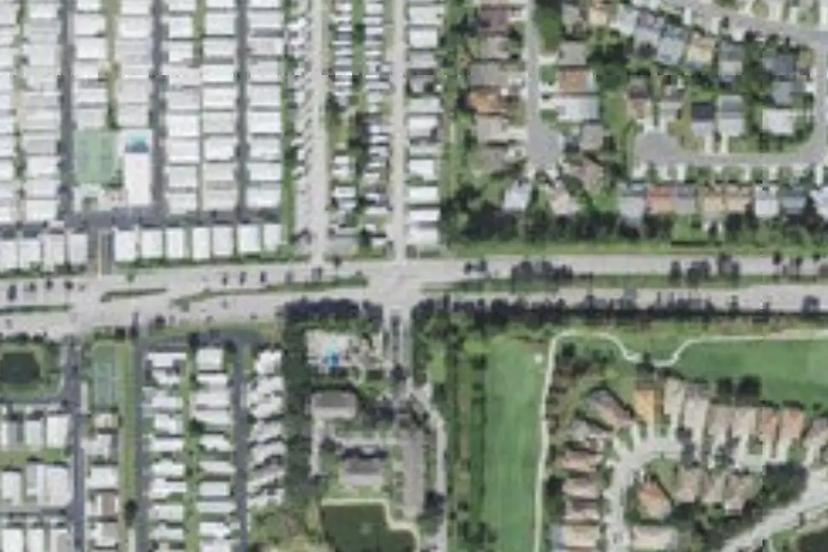 Aerial view of Endless Summer RV Resort