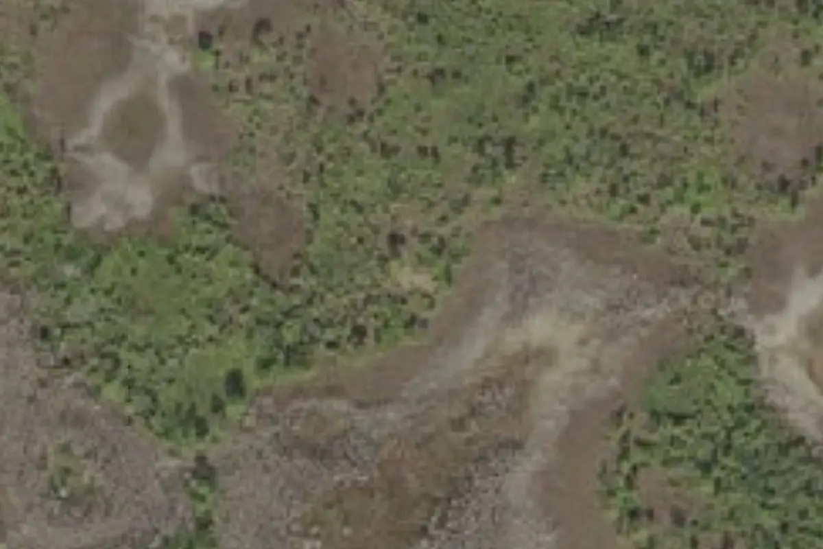 Aerial view of Carpenter Camp