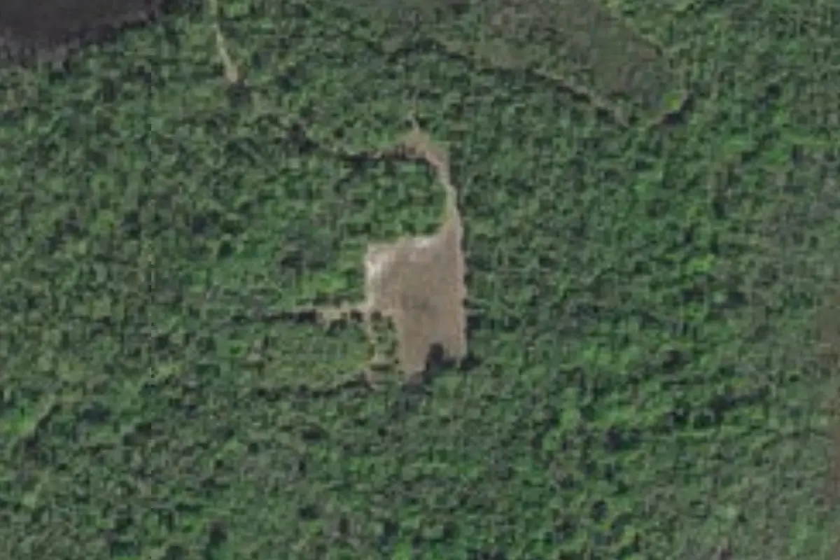 Aerial view of Crew Hunting Camp