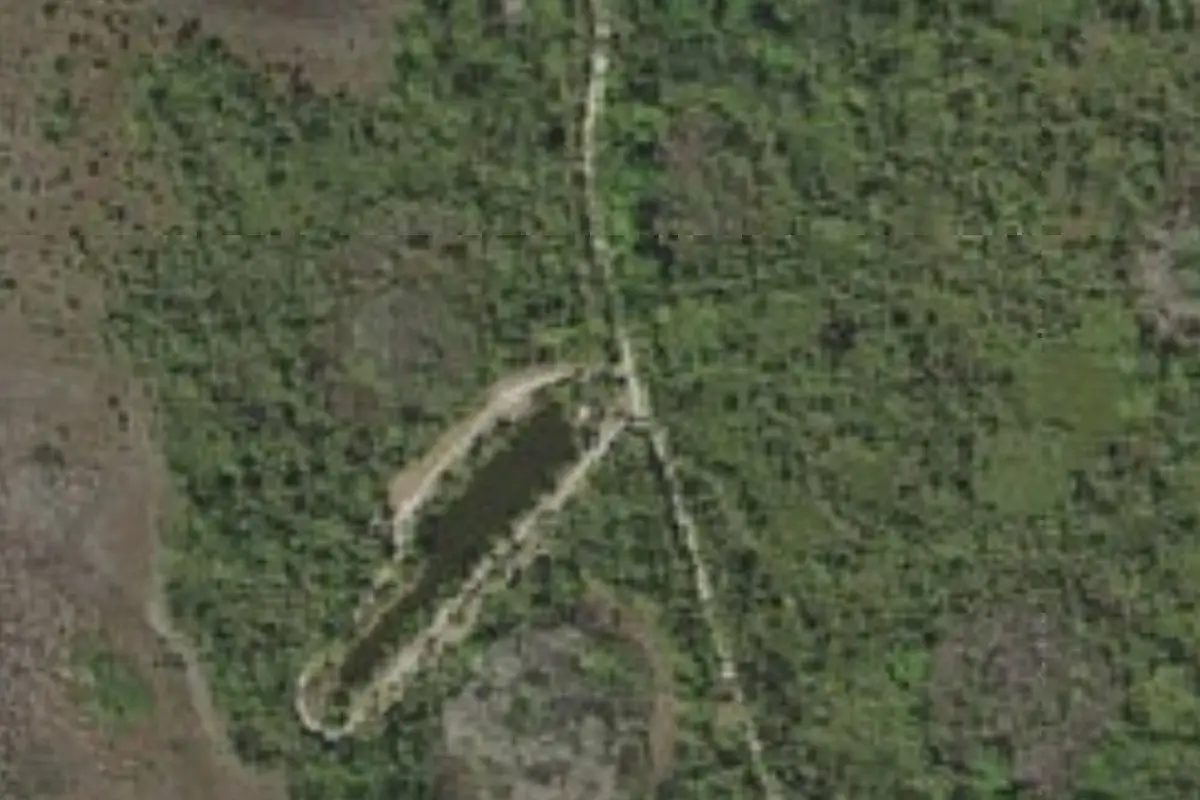 Aerial view of Gator Head Campground