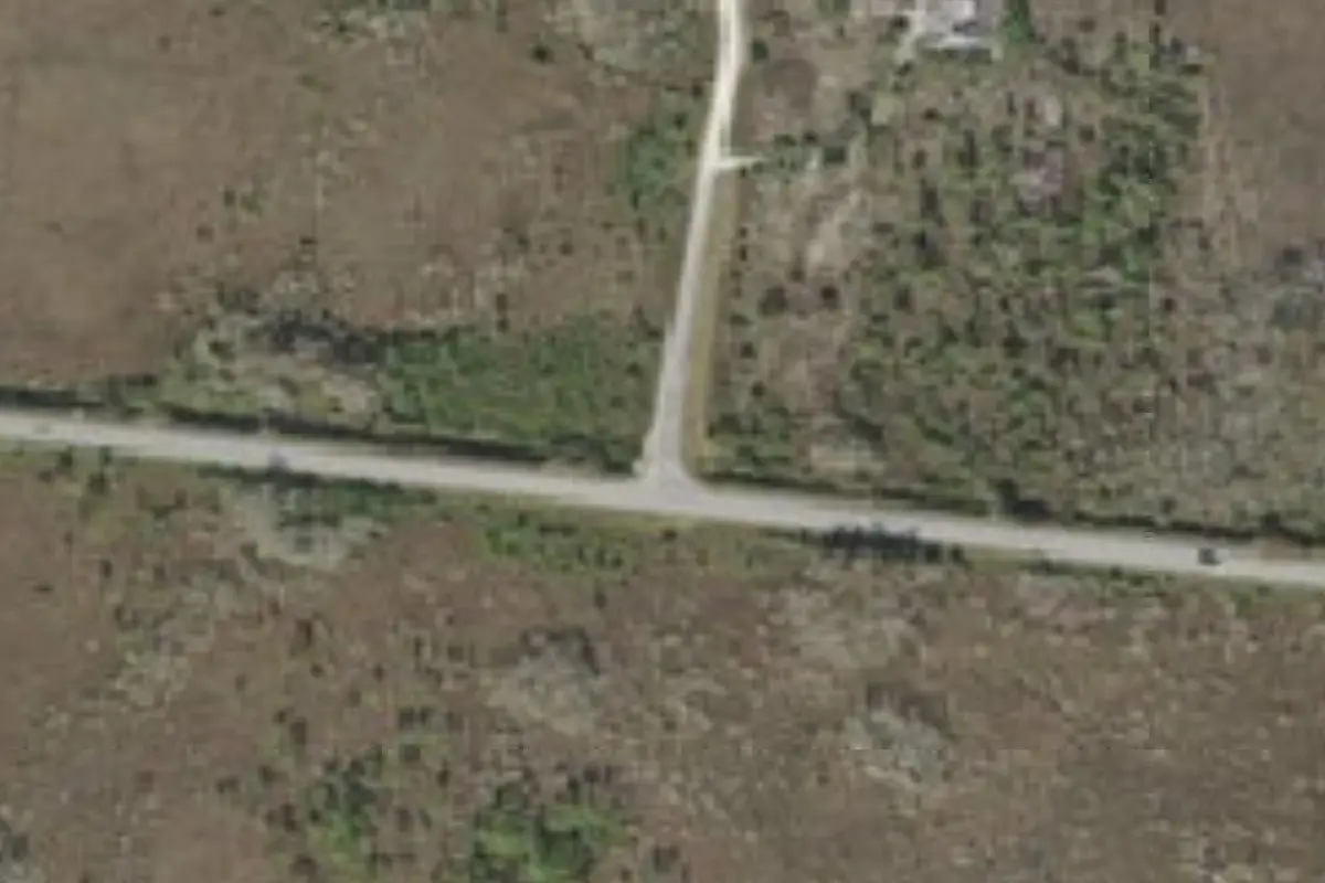 Aerial view of Monument Lake Campground
