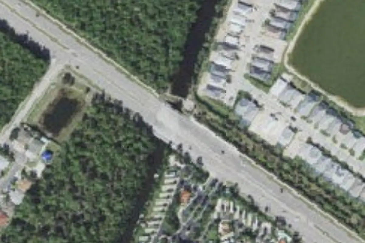 Aerial view of Naples Motorcoach Resort & Boat Club