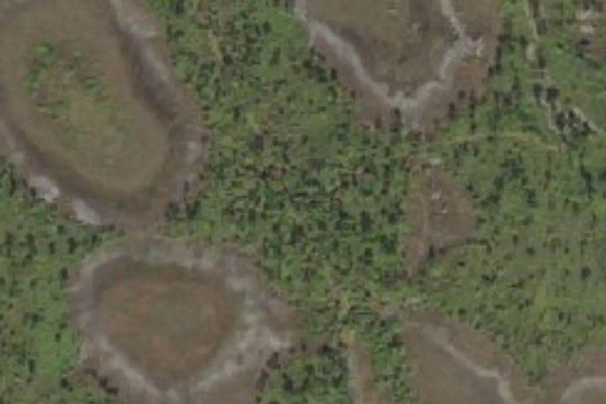 Aerial view of Panther Camp