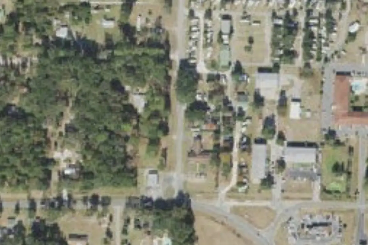 Aerial view of Casey Jones RV Park