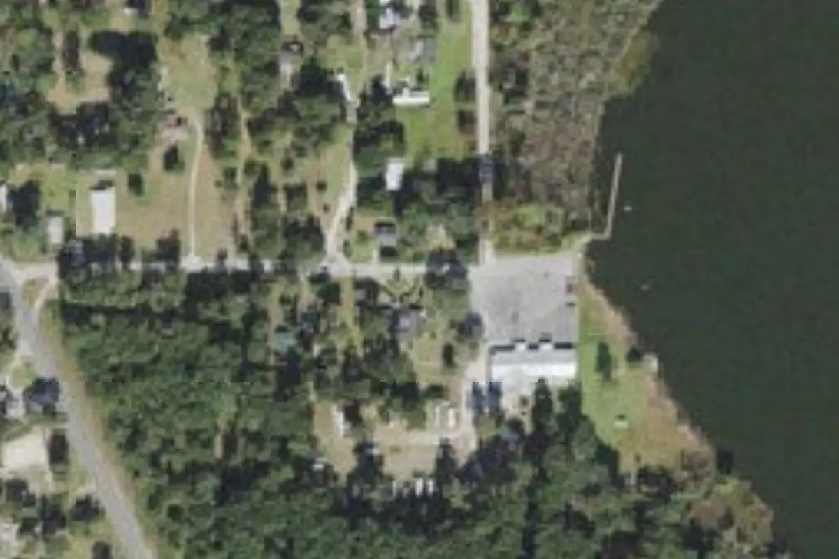 Aerial view of Lake City Moose Lodge 624