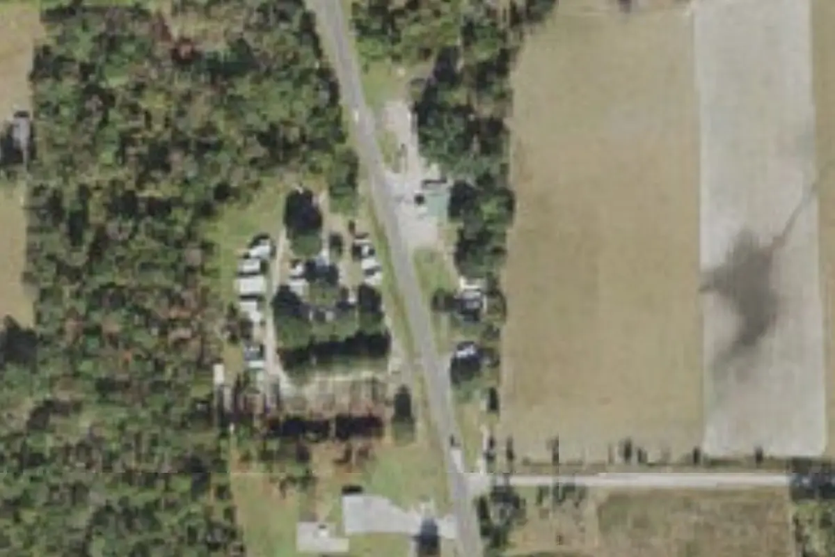 Aerial view of Milton's Campground 2