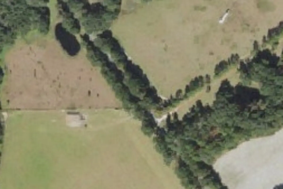 Aerial view of Red Rooster RV Park