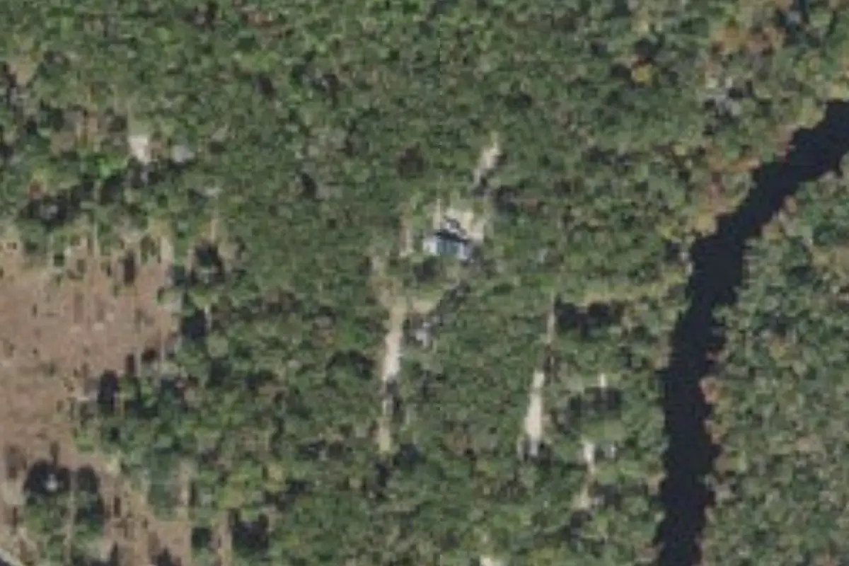 Aerial view of River Rise Preserve State Park