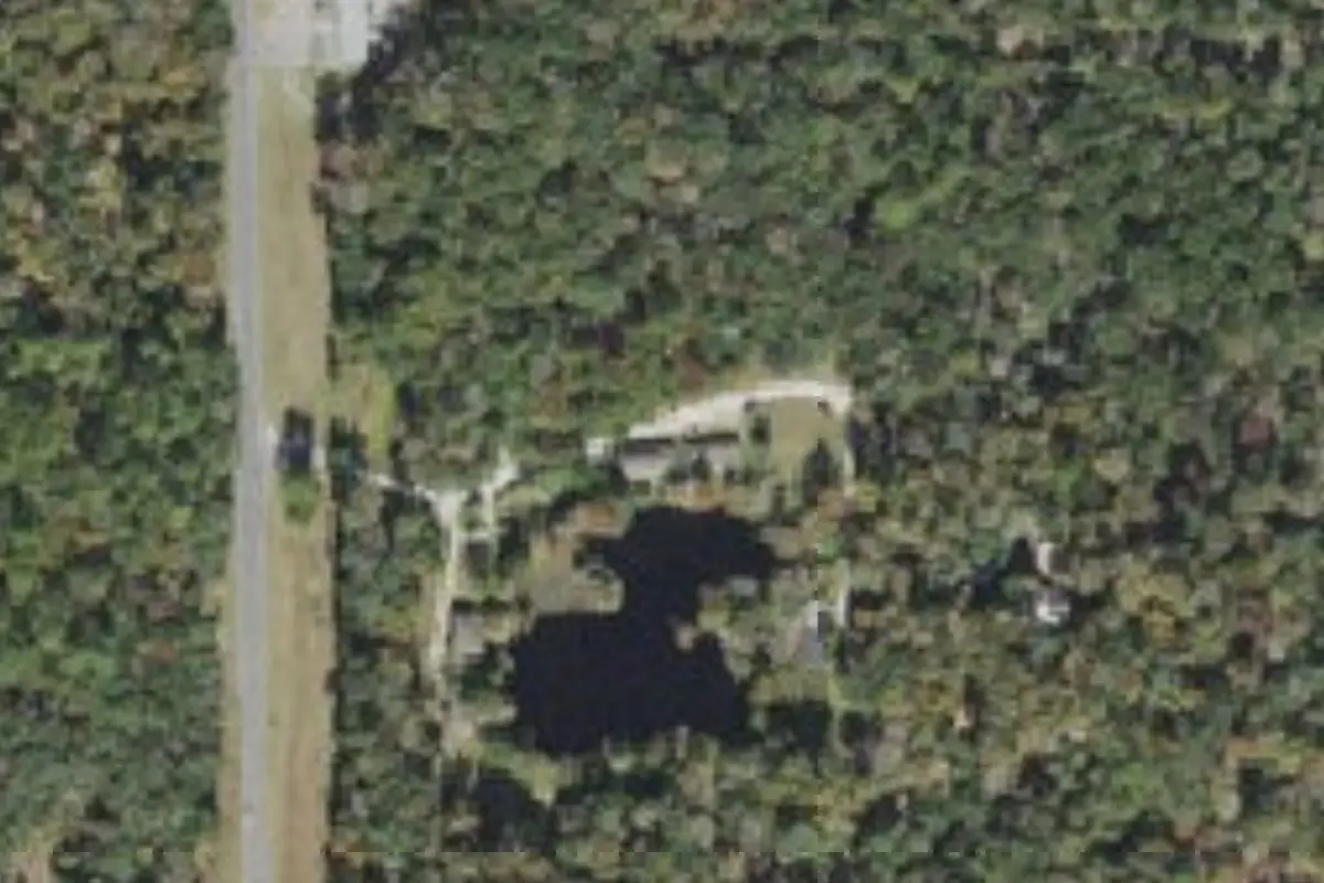 Aerial view of River Rise Resort