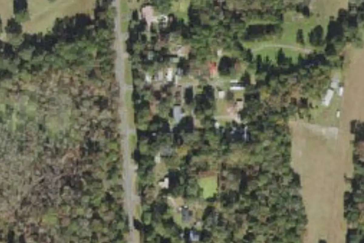 Aerial view of Rose Creek MHP