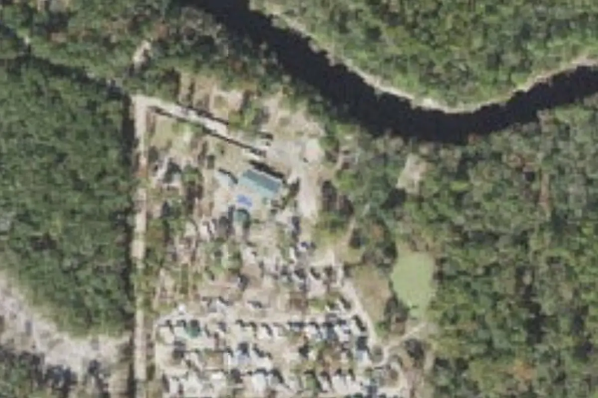 Aerial view of Suwannee Valley Resort