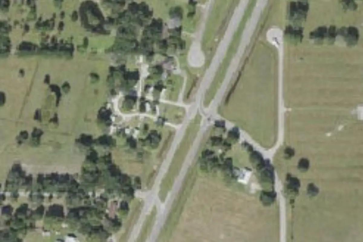 Aerial view of Jerry Hill RV Park