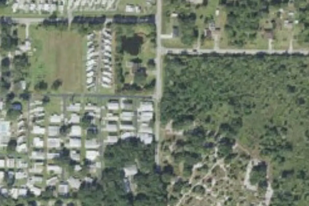 Aerial view of Oak Haven Mobile Home and RV Park