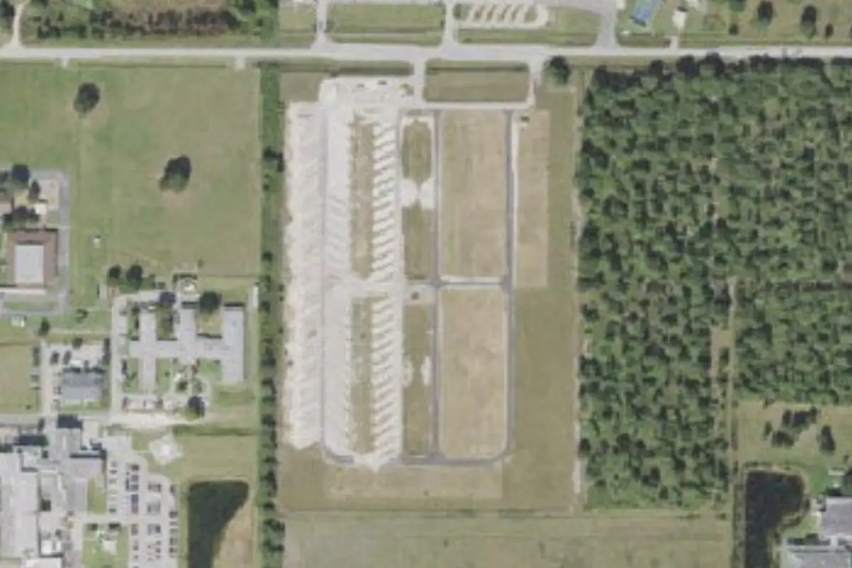 Aerial view of The Ranch at Arcadia Palms RV Resort